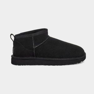 #234 Women's UGG Classic Black Ultra Mini